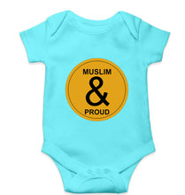Load image into Gallery viewer, Muslim Kids Romper For Baby Boy/Girl-0-5 Months(18 Inches)-Sky Blue-Ektarfa.online
