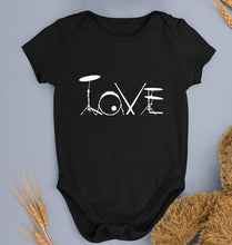 Load image into Gallery viewer, Love Drum Kids Romper For Baby Boy/Girl-0-5 Months(18 Inches)-Black-Ektarfa.online
