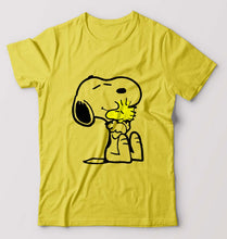 Load image into Gallery viewer, Snoopy T-Shirt for Men-Yellow-Ektarfa.online
