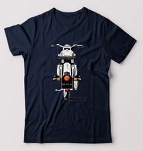 Load image into Gallery viewer, Bullet With Your Number - royal enfield T-Shirt for Men-S(38 Inches)-Navy Blue-Ektarfa.online
