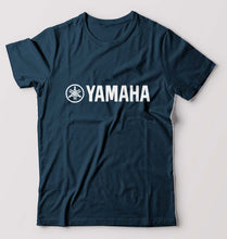 Load image into Gallery viewer, Yamaha T-Shirt for Men-S(38 Inches)-Petrol Blue-Ektarfa.online
