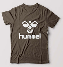 Load image into Gallery viewer, Hummel T-Shirt for Men-Olive Green-Ektarfa.online
