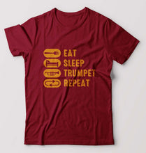 Load image into Gallery viewer, Trumpet T-Shirt for Men-Maroon-Ektarfa.online
