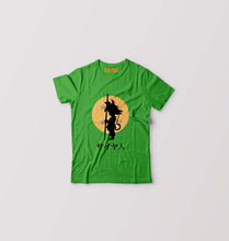 Load image into Gallery viewer, Dragon Ball Goku Kids T-Shirt for Boy/Girl-Flag Green-Ektarfa.online
