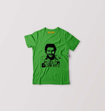 Load image into Gallery viewer, Pablo Escobar Kids T-Shirt for Boy/Girl-flag green-Ektarfa.online
