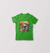 Load image into Gallery viewer, Shark Kids T-Shirt for Boy/Girl-flag green-Ektarfa.online
