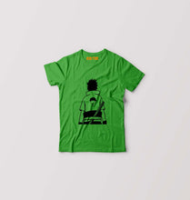 Load image into Gallery viewer, Sasuke Uchiha Kids T-Shirt for Boy/Girl-flag green-Ektarfa.online
