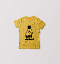 Load image into Gallery viewer, Sasuke Uchiha Kids T-Shirt for Boy/Girl-golden yellow-Ektarfa.online
