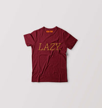 Load image into Gallery viewer, Lazy Kids T-Shirt for Boy/Girl-maroon-Ektarfa.online
