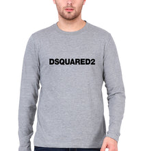Load image into Gallery viewer, Dsquared2 Full Sleeves T-Shirt for Men-Grey Melange-Ektarfa.online
