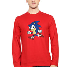 Load image into Gallery viewer, Sonic Full Sleeves T-Shirt for Men-Red-Ektarfa.online
