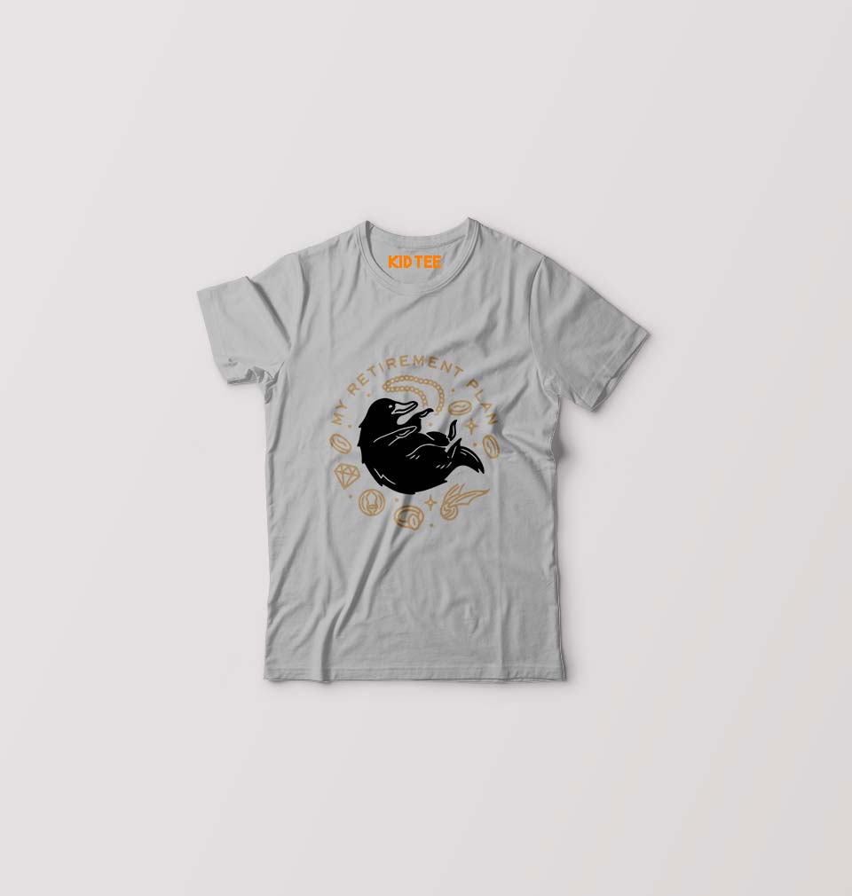 Fantastic Beasts Kids T-Shirt for Boy/Girl-Grey-Ektarfa.online