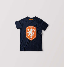 Load image into Gallery viewer, Netherlands Football Kids T-Shirt for Boy/Girl-0-1 Year(20 Inches)-Navy Blue-Ektarfa.online
