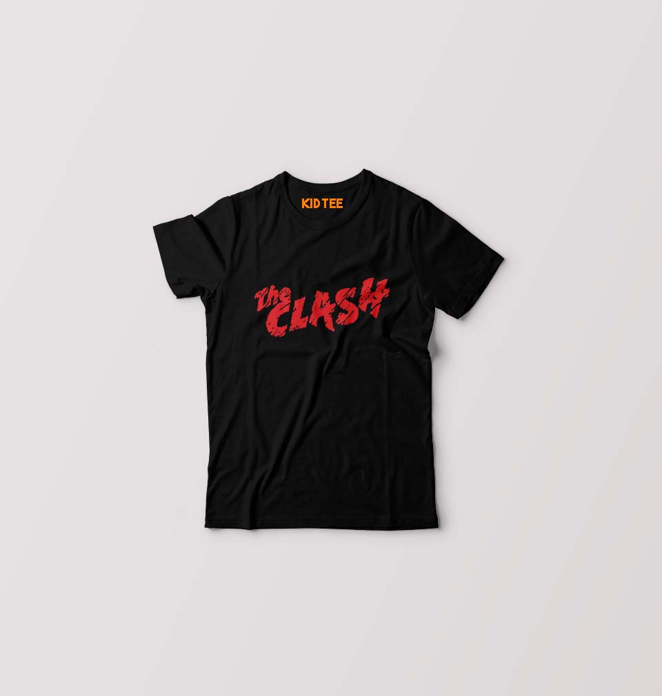 The Clash Kids T-Shirt for Boy/Girl-Black-Ektarfa.online