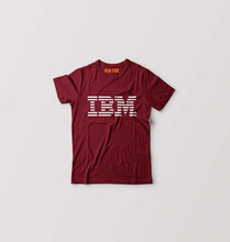 Load image into Gallery viewer, IBM Kids T-Shirt for Boy/Girl-Maroon-Ektarfa.online
