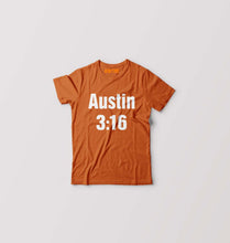 Load image into Gallery viewer, Stone Cold Steve Austin (WWE) Kids T-Shirt for Boy/Girl-Orange-Ektarfa.online
