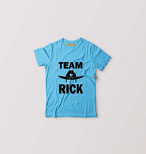 Load image into Gallery viewer, Team Rick Kids T-Shirt for Boy/Girl-Light Blue-Ektarfa.online
