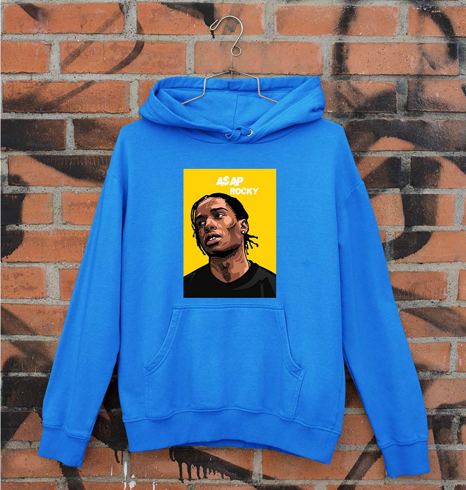 Asap Rocky Unisex Hoodie for Men/Women-Royal Blue-Ektarfa.online
