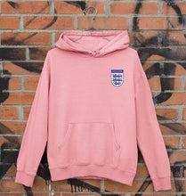 Load image into Gallery viewer, England Football Unisex Hoodie for Men/Women-S(40 Inches)-Light Pink-Ektarfa.online
