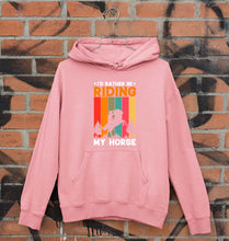 Load image into Gallery viewer, Horse Riding Unisex Hoodie for Men/Women-Light Pink-Ektarfa.online

