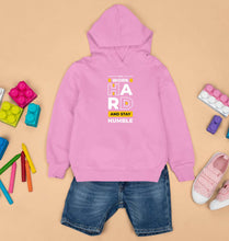Load image into Gallery viewer, Work Hard Kids Hoodie for Boy/Girl-Light Baby Pink-Ektarfa.online
