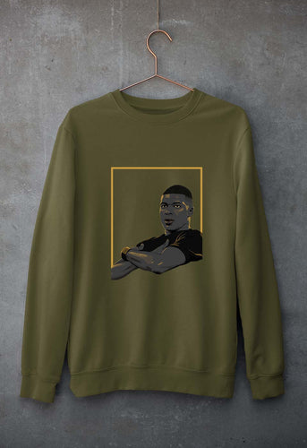 Kylian Mbappé Unisex Sweatshirt for Men/Women-Olive Green-Ektarfa.online