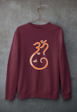 Load image into Gallery viewer, Ganpati JI(Ganesh) Unisex Sweatshirt for Men/Women-Maroon-Ektarfa.online
