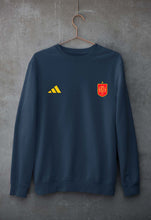 Load image into Gallery viewer, Spain Football Unisex Sweatshirt for Men/Women-Navy Blue-Ektarfa.online
