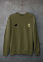 Load image into Gallery viewer, Argentina Football Unisex Sweatshirt for Men/Women-Olive Green-Ektarfa.online
