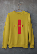 Load image into Gallery viewer, Johan Cruyff Unisex Sweatshirt for Men/Women-S(40 Inches)-Mustard Yellow-Ektarfa.online

