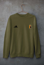 Load image into Gallery viewer, Belgium Football Unisex Sweatshirt for Men/Women-Olive Green-Ektarfa.online
