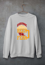 Load image into Gallery viewer, Beer Roma Unisex Sweatshirt for Men/Women-S(40 Inches)-Grey Melange-Ektarfa.online
