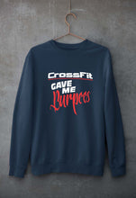 Load image into Gallery viewer, CrossFit Gym Burpees Unisex Sweatshirt for Men/Women-Navy Blue-Ektarfa.online

