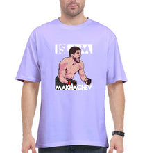 Load image into Gallery viewer, Islam Makhachev Oversized T-Shirt for Men-Lavender-Ektarfa.online
