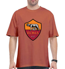 Load image into Gallery viewer, A.S. Roma Oversized T-Shirt for Men-Coral-Ektarfa.online
