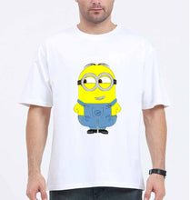 Load image into Gallery viewer, Minion Oversized T-Shirt for Men-White-Ektarfa.online
