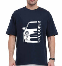 Load image into Gallery viewer, MINI Cooper Oversized T-Shirt for Men-Navy Blue-Ektarfa.online
