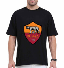 Load image into Gallery viewer, A.S. Roma Oversized T-Shirt for Men-Black-Ektarfa.online
