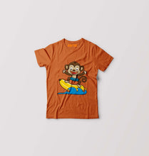 Load image into Gallery viewer, Monkey Banana Kids T-Shirt for Boy/Girl-orange-Ektarfa.online
