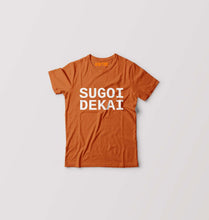 Load image into Gallery viewer, Sugoi Dekai Kids T-Shirt for Boy/Girl-orange-Ektarfa.online
