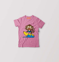 Load image into Gallery viewer, Monkey Banana Kids T-Shirt for Boy/Girl-purple-Ektarfa.online
