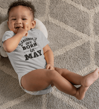 Load image into Gallery viewer, Legends are Born in May Kids Romper For Baby Boy/Girl-Ektarfa.online
