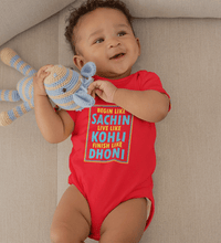 Load image into Gallery viewer, CRICKET Sachin Kohli Dhoni Kids Romper For Baby Boy/Girl-Ektarfa.online
