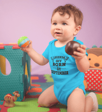 Load image into Gallery viewer, Legends are born in september Kids Romper For Baby Boy/Girl-Ektarfa.online
