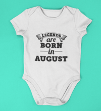 Load image into Gallery viewer, Legends are Born in August Kids Romper For Baby Boy/Girl-Ektarfa.online
