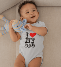 Load image into Gallery viewer, I Love My Dad Kids Romper For Baby Boy/Girl-Ektarfa.online
