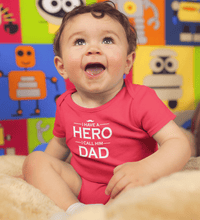 Load image into Gallery viewer, I Have A Hero I Call Him Dad Kids Romper For Baby Boy/Girl-Ektarfa.online
