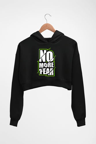 Fear Crop HOODIE FOR WOMEN-Black-Ektarfa.online