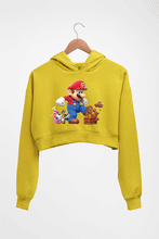 Load image into Gallery viewer, Mario Crop HOODIE FOR WOMEN
