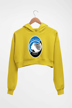 Load image into Gallery viewer, Atalanta Crop HOODIE FOR WOMEN-Mustard Yellow-Ektarfa.online
